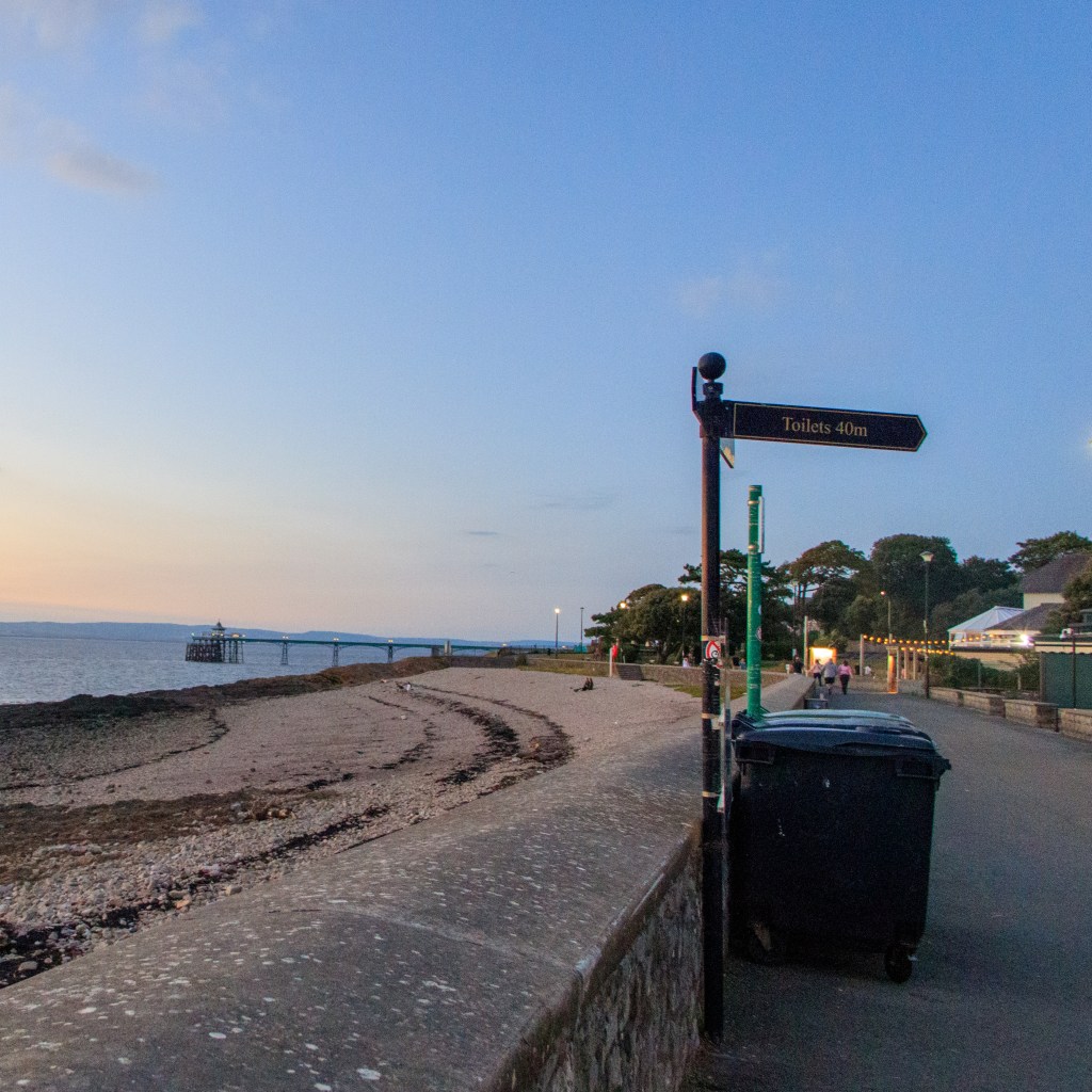 Sunset in Clevedon
